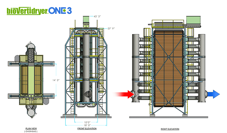Altentech Biomass Dryer schematic
